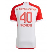 Bayern Munich Noussair Mazraoui #40 Domáci futbalový dres 2023-24 Krátky Rukáv